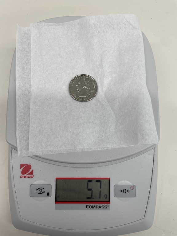 1965-US-Quarter-Weighs-3.8-Gms/No-Copper-On-Edge