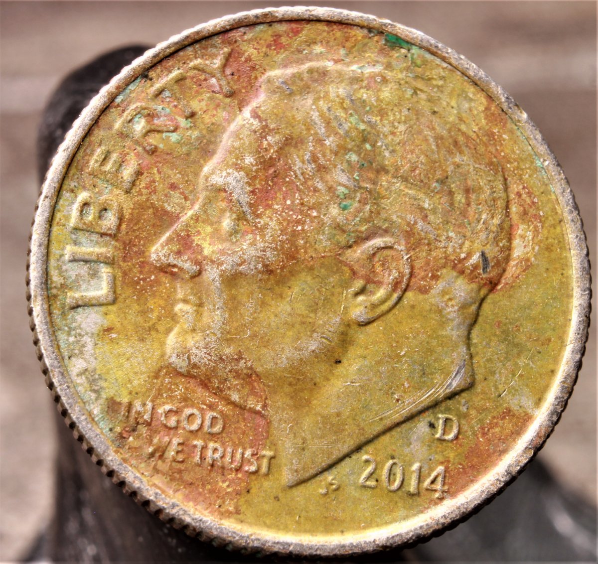 2014-D-Dime,-Would-This-Be-A--Toned-Coin-And-A-Keeper