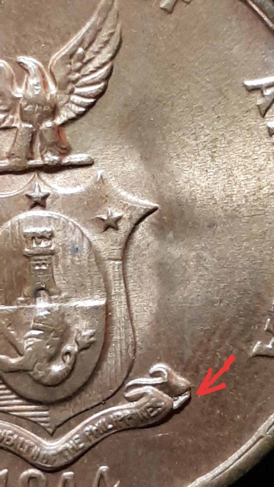 1944-S-One-Centavo-Philippines,--Variety/Error?