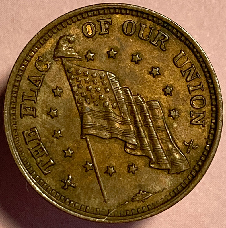1863-Undated-Dix---Shoot-Him-On-The-Spot-Civil-War-Token-For-Evaluation