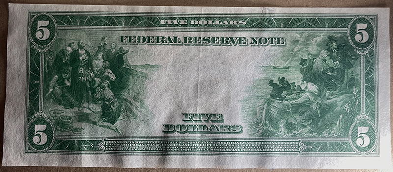 1914-$5-Federal-Reserve-Note---Opinions-And-Grade