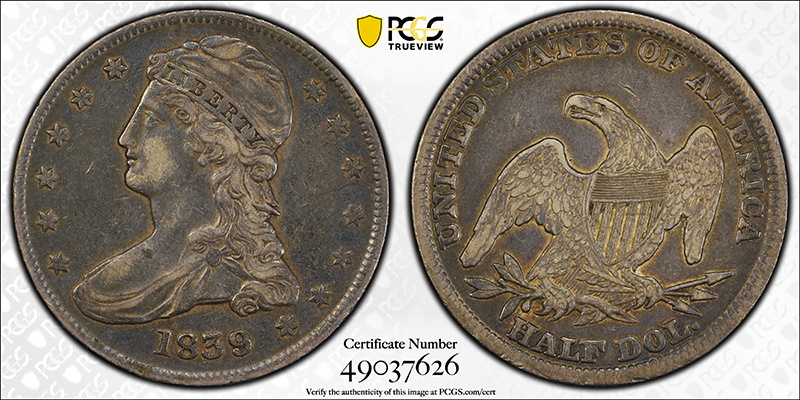 1839-Half-Dollar-From-My-Youth---Grading-Please