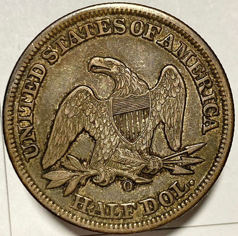 1858-O-Seated-Liberty-Half-For-Grade-And-Opinions