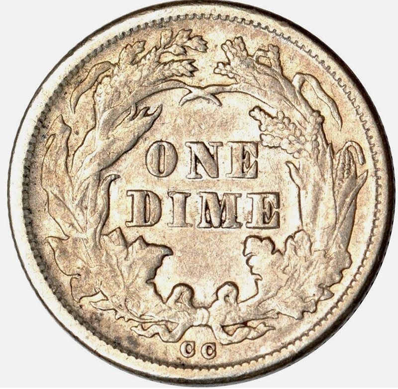 1876-CC-Seated-Liberty-Dime-For-Evaluation