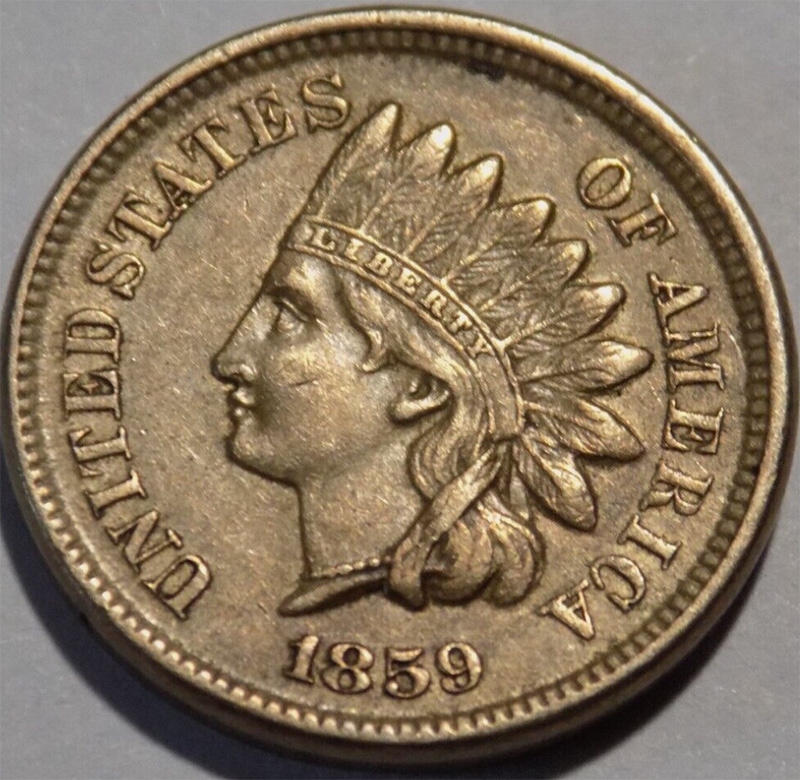1859-Indian-Cent-For-Grade-And-Evaluation
