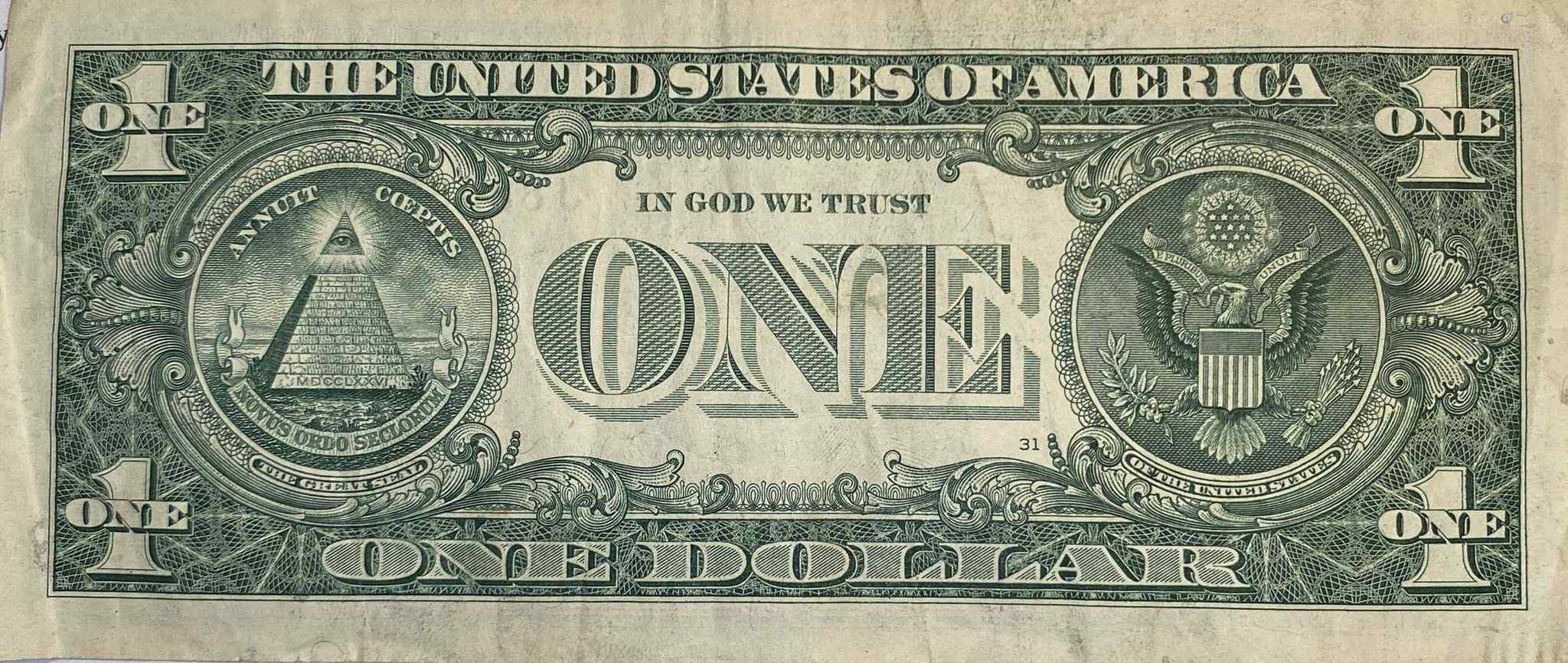 Series-2017-$1---Poor-Condition,-Cool-Serial-Number-J-Kc,-MO