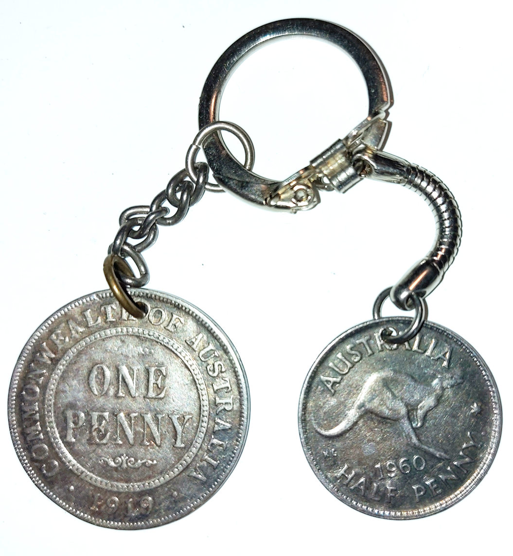 Silver-Australian-Penny-And-Halfpenny