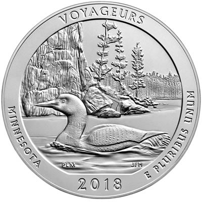Get-America-The-Beautiful-Voyageurs-National-Park-Five-Ounce-Silver-Uncirculated-Coin-June-14,-2018