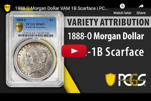 Video:-1888-O-Morgan-Dollar-VAM-1B-Scarface-|-PCGS-Variety-Attribution