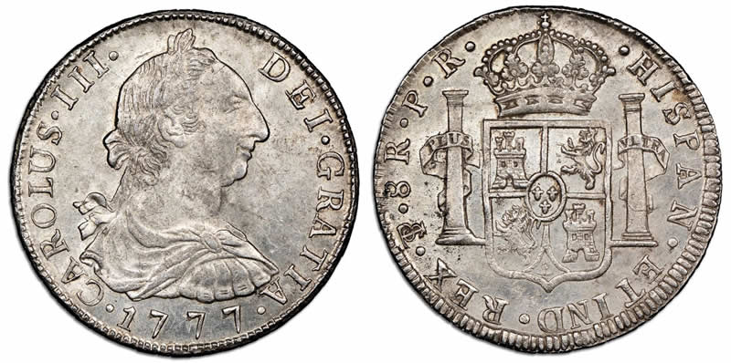 Potosi-Broken-Castle-Appears-On-NGC-MS-63-1777-PR-8-Reales