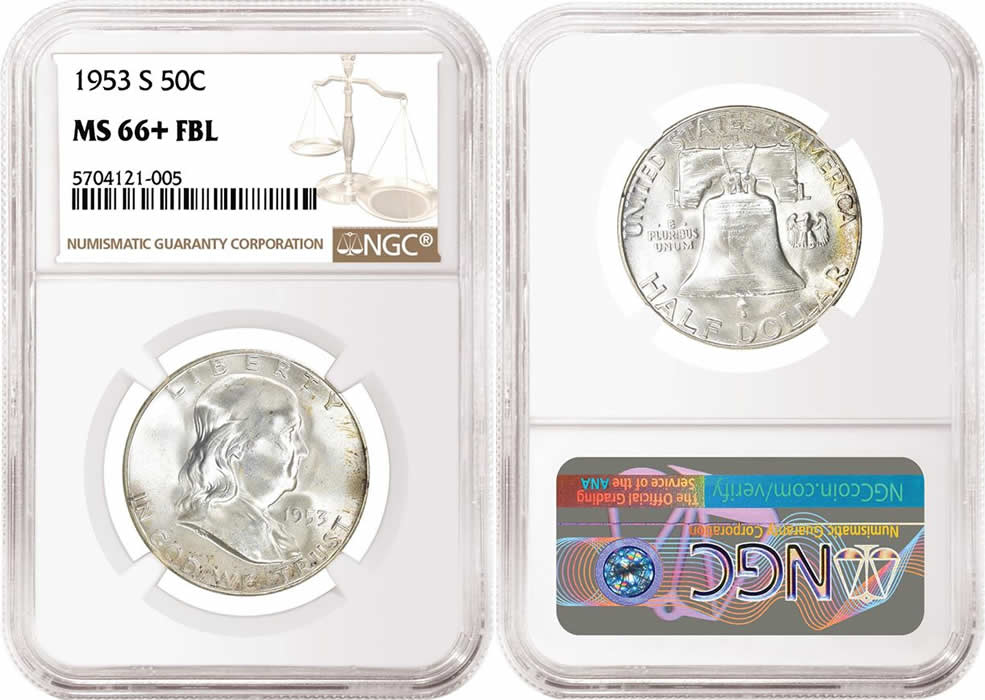 1953-S-Franklin-Half-Dollar-NGC-MS-66+-FBL