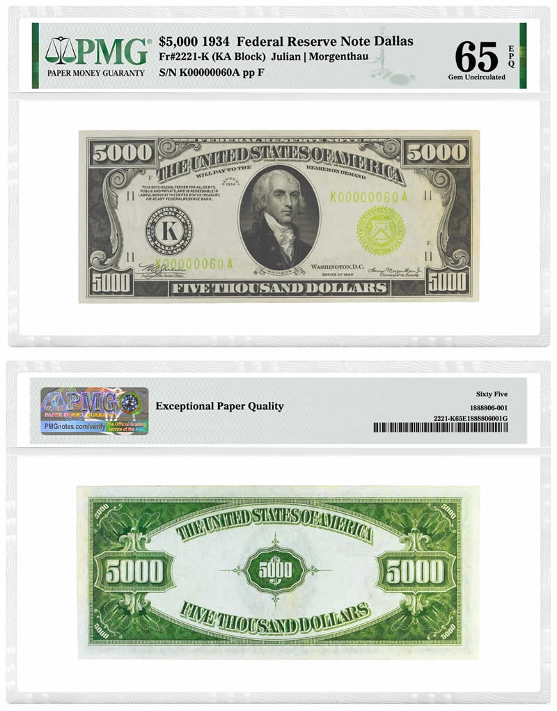 PMG-Certified-US-Note-Realizes-Over-A-Quarter-Million-Dollars-At-Stack's-Bowers-Sale
