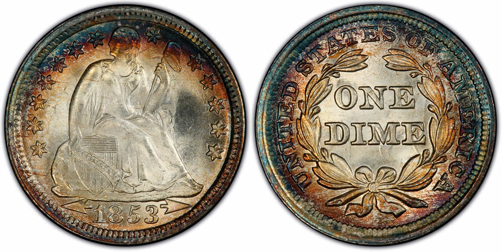 Seated-Liberty-Coinage-And-Their-Arrows