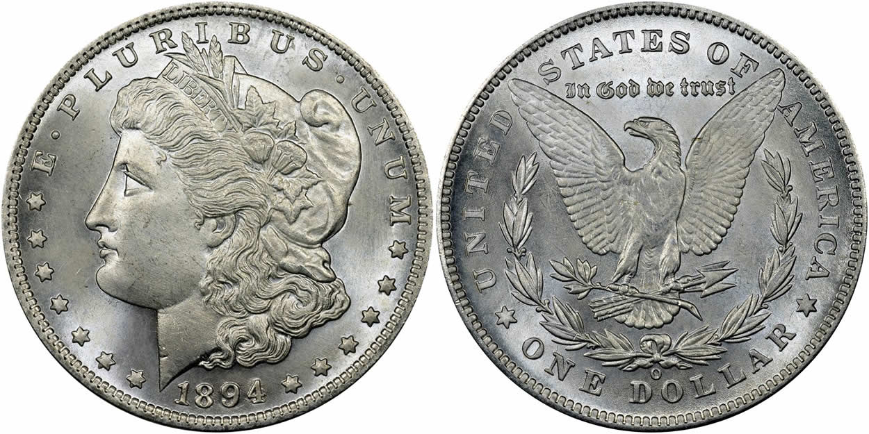 Counterfeit-Detection:-1894-O-Morgan-Dollar