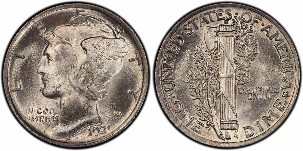 The-Semi-Key-1921-Mercury-Dimes