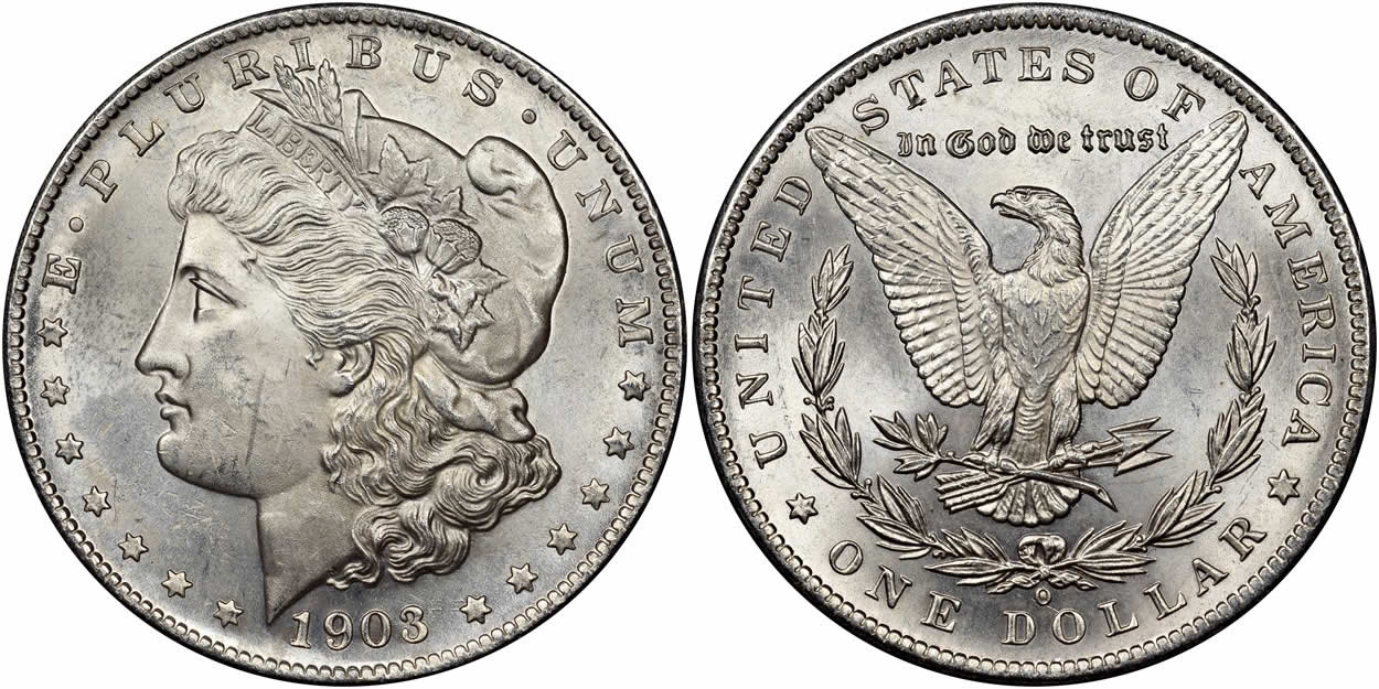 Counterfeit-Detection:-1903-O-Morgan-Dollar