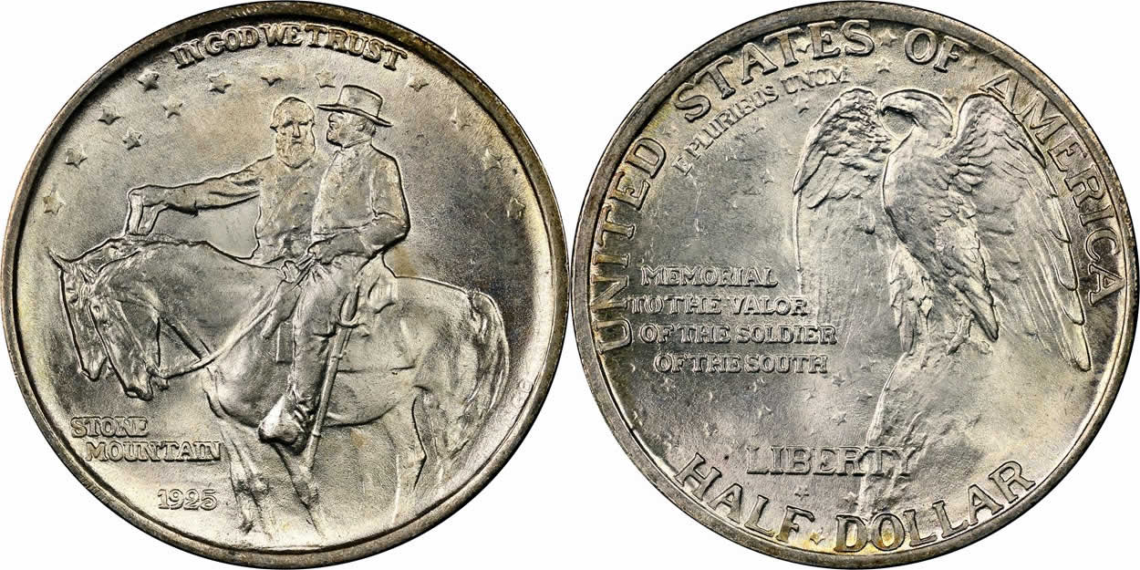 Counterfeit-Detection:-1925-Stone-Mountain-Half-Dollar-Commemorative