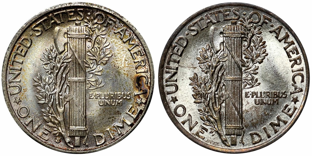 Learn-Grading:-Mercury-And-Roosevelt-Dimes,-What-Are-Full-Bands-And-Full-Torch?