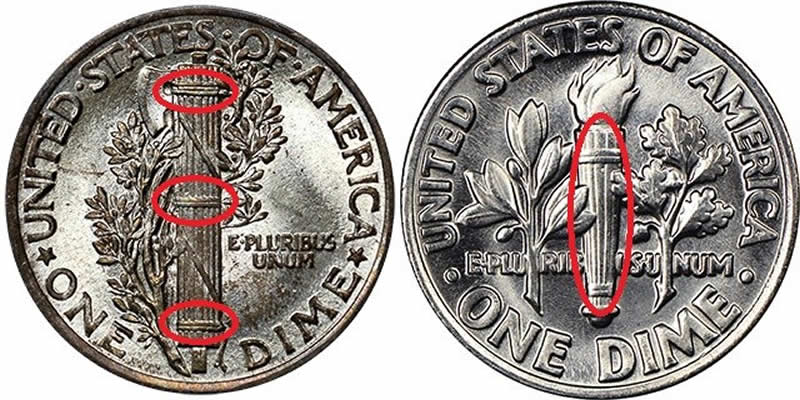 Learn-Grading:-Mercury-And-Roosevelt-Dimes,-What-Are-Full-Bands-And-Full-Torch?
