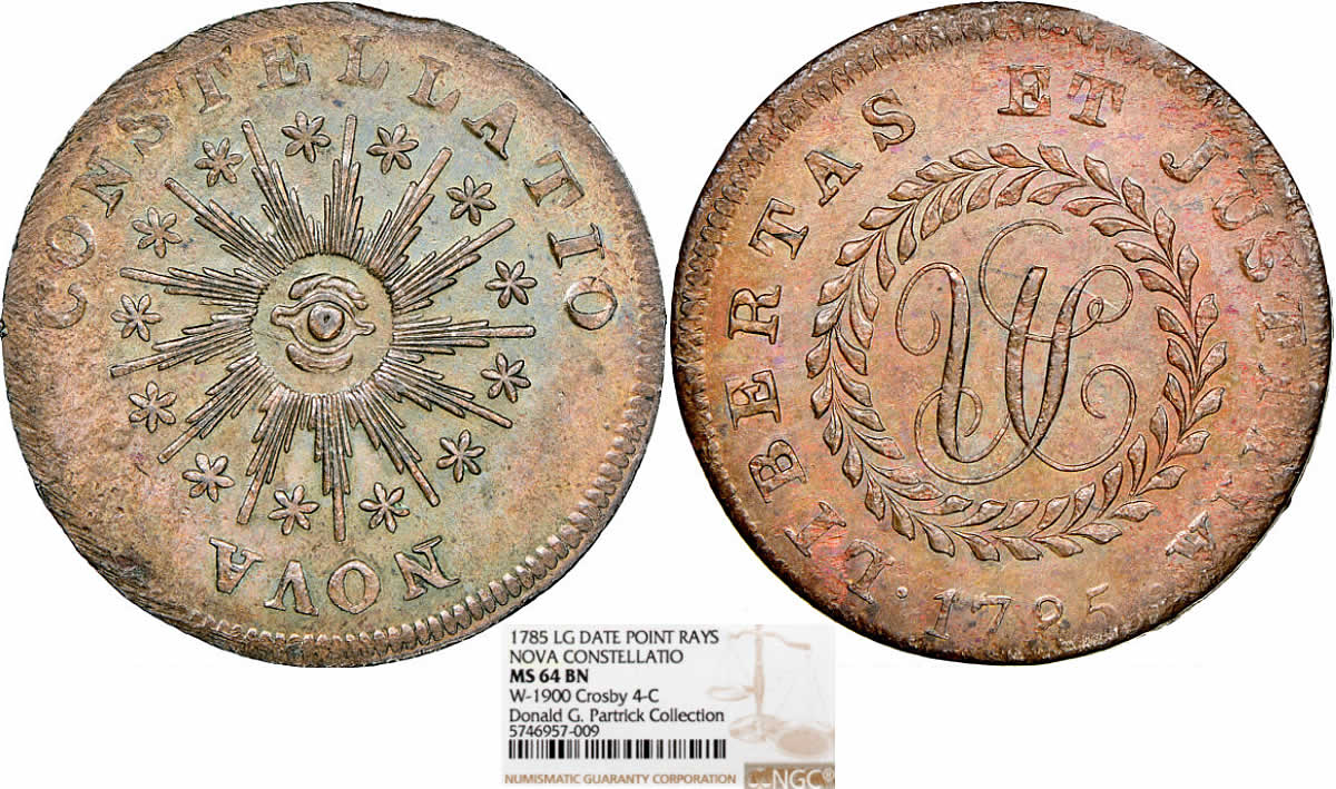 Finest-Known-Friday:-1785-Nova-Constellatio-Pointed-Rays-Large-Date-NGC-MS-64