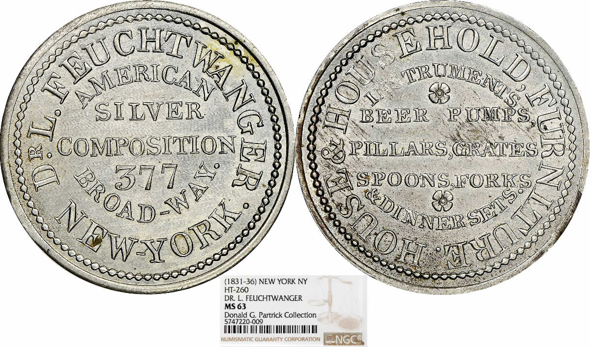 Feuchtwanger-Friday:-1831-36-Ht-260-Feuchtwanger-Store-Card-Token-NGC-MS-63