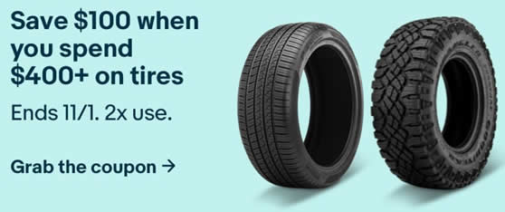 Ebay-Coupon-Alert:-$100-Coupon-On-Tires-$400+