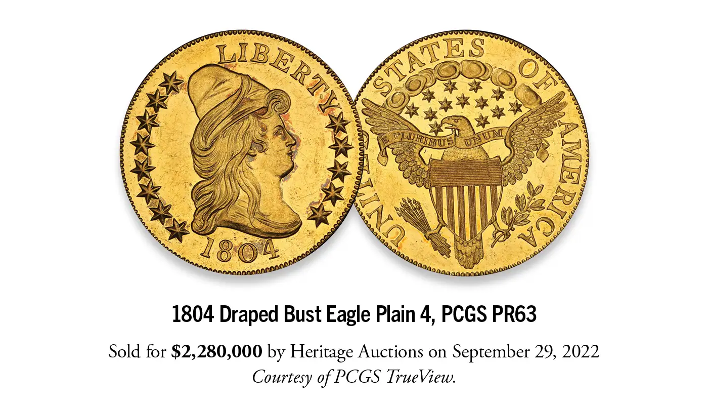 PCGS-Graded-Most-Valuable-Top-20-United-States-Coins-Sold-In-2022-Warning:-Serious-Eye-Candy