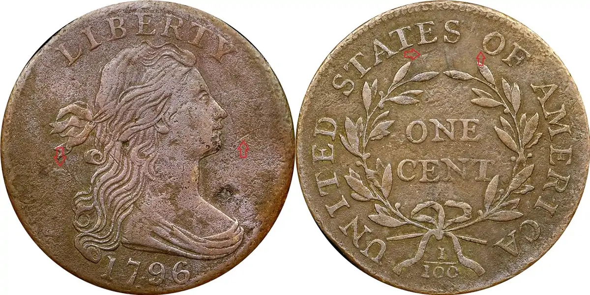 Counterfeit-Detection:-1796-Large-Cent-And-1803-Half-Cent-Counterfeits