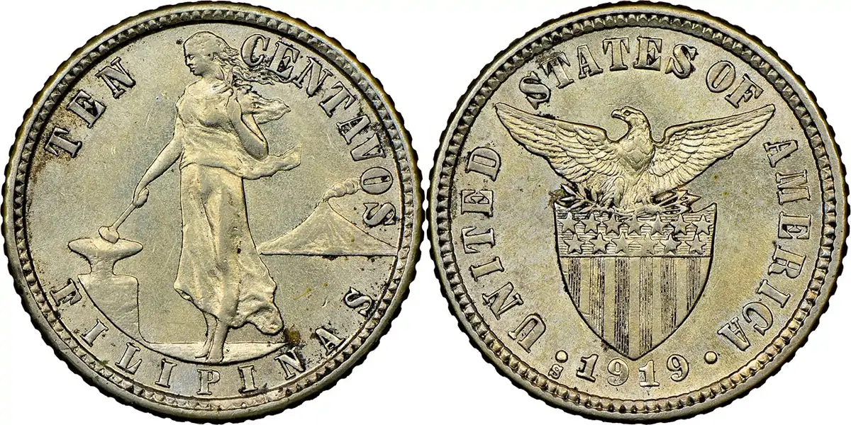 Counterfeit-Detection:-Altered-Date-1910-S-From-1919-S-Philippines-10-Centavos