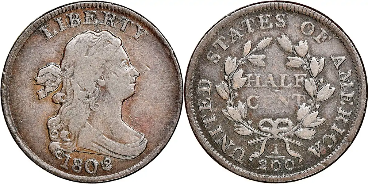 Counterfeit-Detection:-1802/0-Draped-Bust-Half-Cent