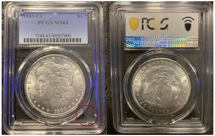 Counterfeit-Detection:-1883-CC-Morgan-Dollars-Bad-PCGS-Slabs