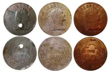 Counterfeit-Detection:-1796-Large-Cent-S-85-Struck-Counterfeit
