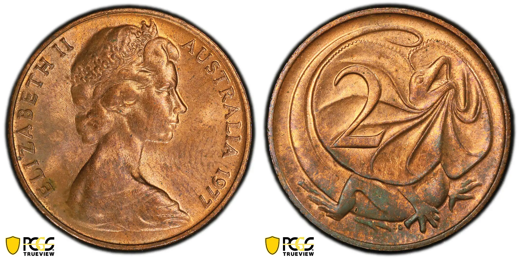 PCGS-Recognizes-Two-Scarce-Australian-Doubled-Dies:-1943-Half-Penny-And-1977-2-Cents