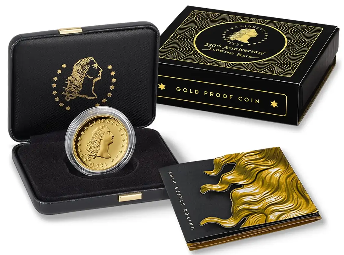 United-States-Mint-Opens-Sales-For-The-230th-Anniversary-Flowing-Hair-High-Relief-Gold-Coin-On-11/14