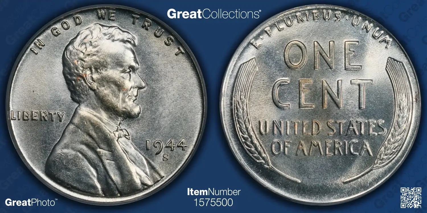 1944-S-PCGS-/-CAC-Steel-Cent-For-Auction-This-Weekend