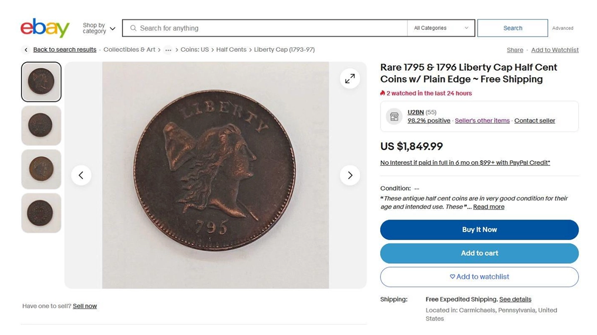 Counterfeit-Detection:-1795-And-1796-Half-Cents