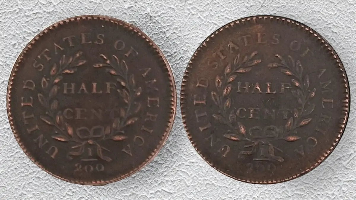 Counterfeit-Detection:-1795-And-1796-Half-Cents