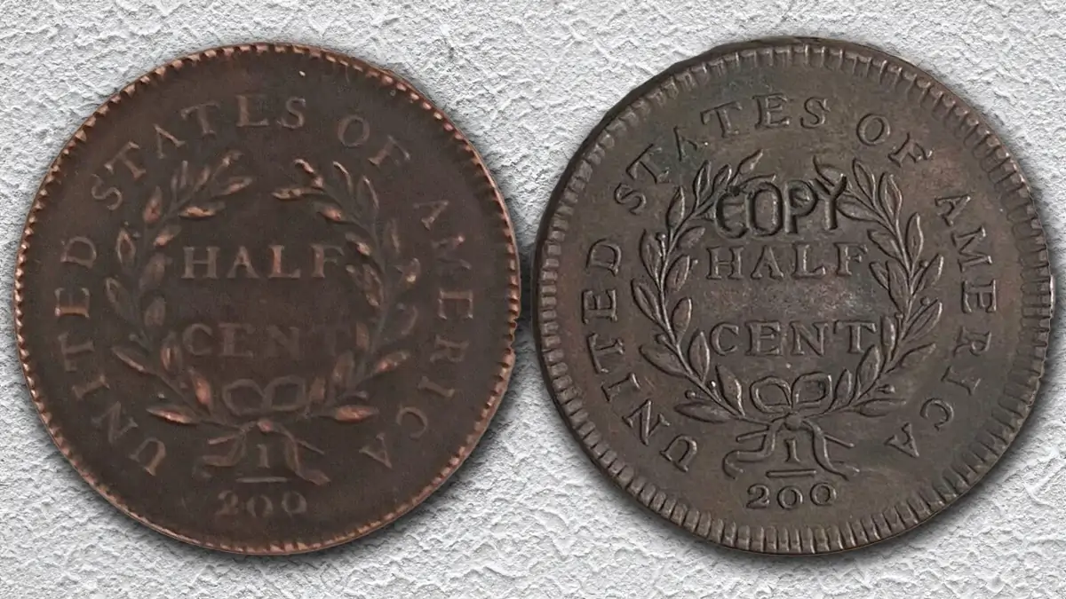 Counterfeit-Detection:-1795-And-1796-Half-Cents