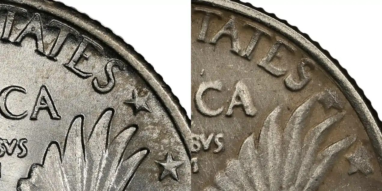 Counterfeit-Detection:-1917-Standing-Liberty-Quarter