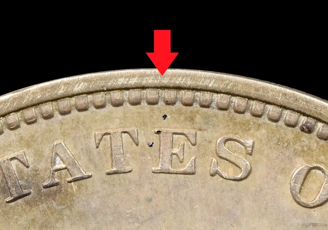 Counterfeit-Detection:-1889-CC-Morgan-Dollar-With-Joined-Halves