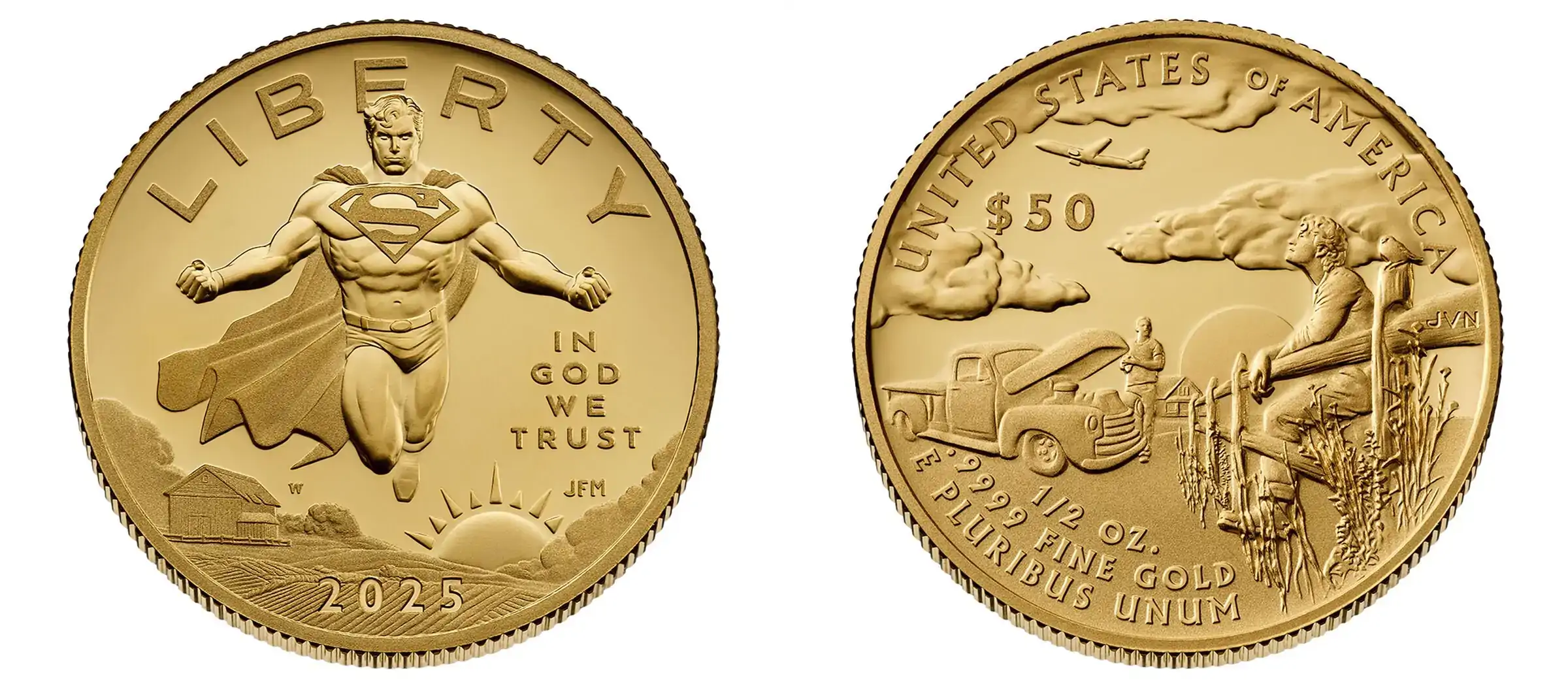 Superman-Comic-Art-Coin-And-Medals-Available-On-July-24