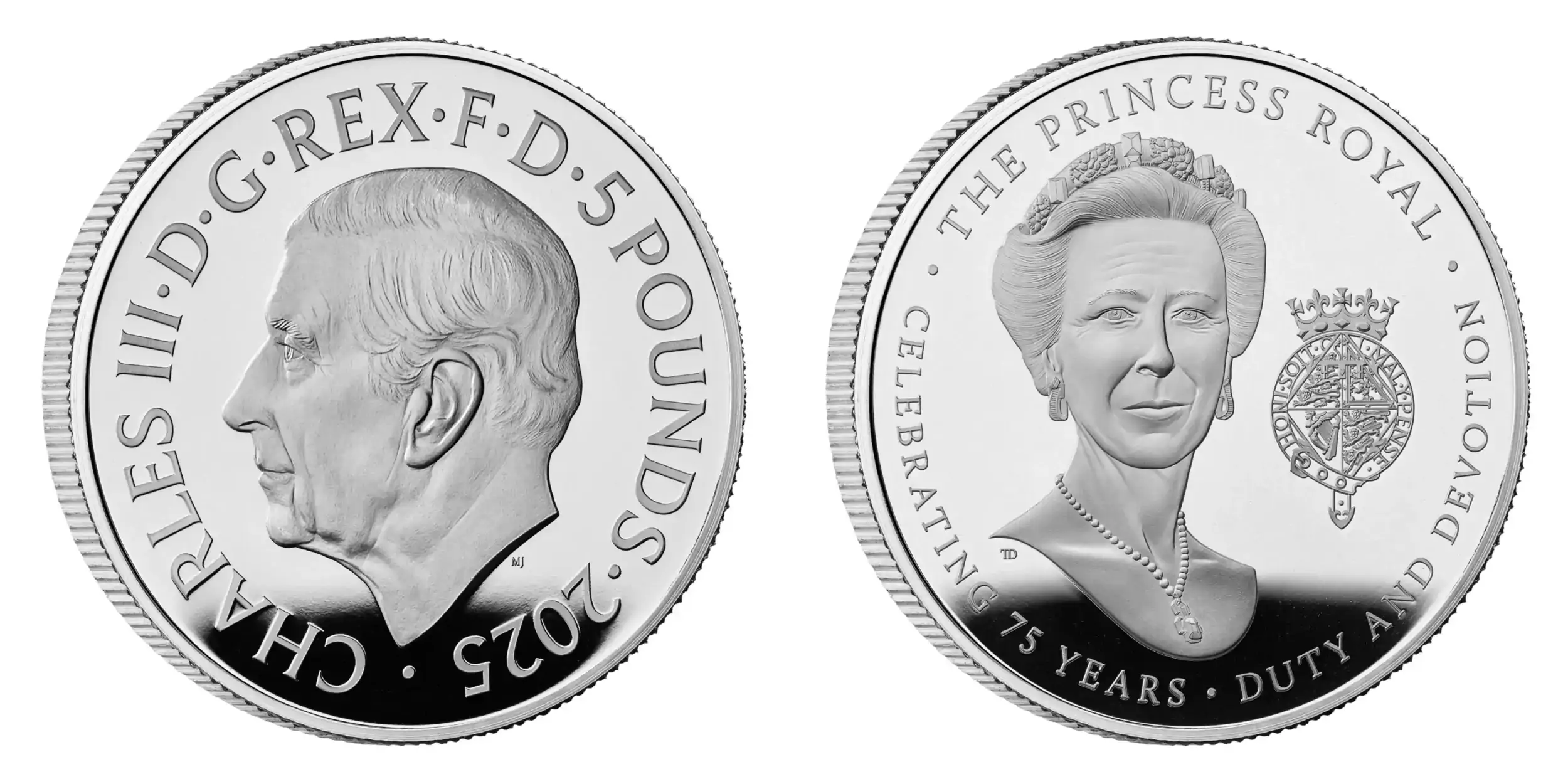A-Royal-First:-Royal-Mint-Celebrates-The-Princess-Royal-With-'Anne-Iversary'-Coin