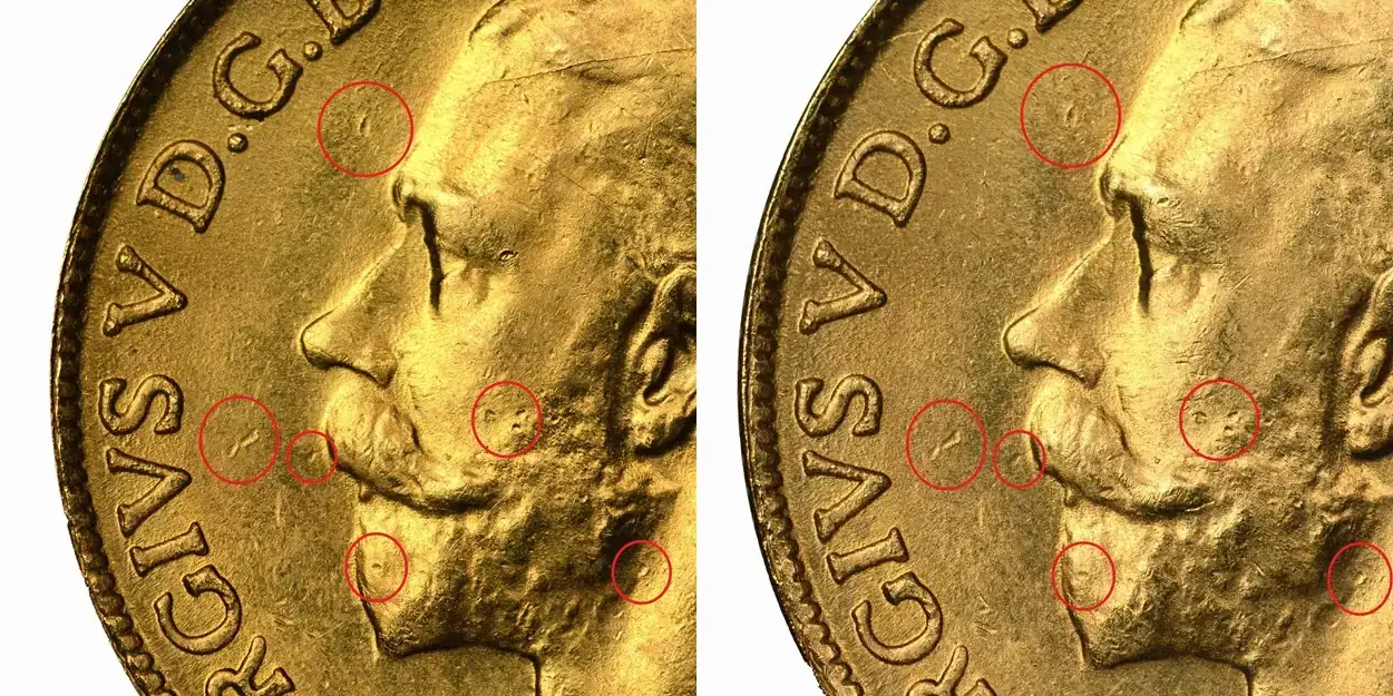 Counterfeit-Detection:-1928-South-African-Gold-Sovereign