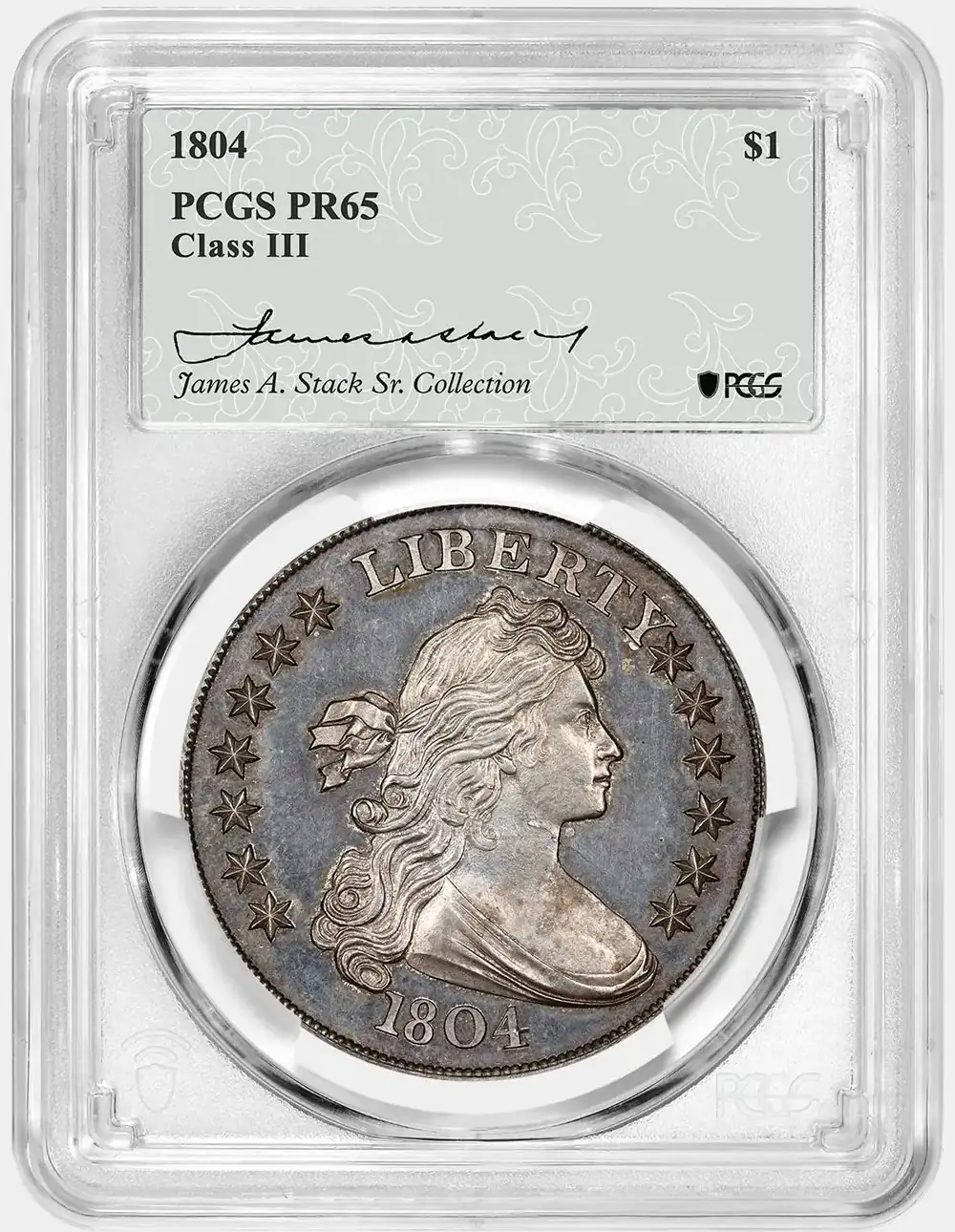 The-Class-III-1804-Draped-Bust-Dollar-From-The-James-A.-Stack-Sr.-Collection
