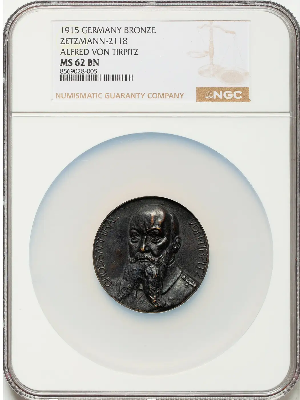 1915-German-Bronze-Medal-With-Secretary-Of-State-For-The-Navy-Alfred-Von-Tirpitz-NGC-MS-62-Brown