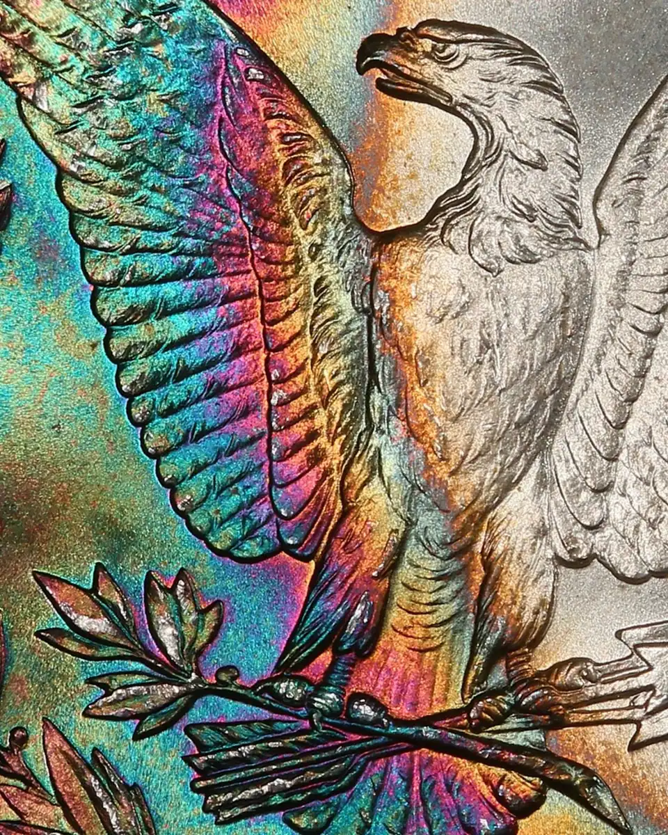 1881-S-Morgan-Dollar-Rainbow-Toned-PCGS-MS-65+