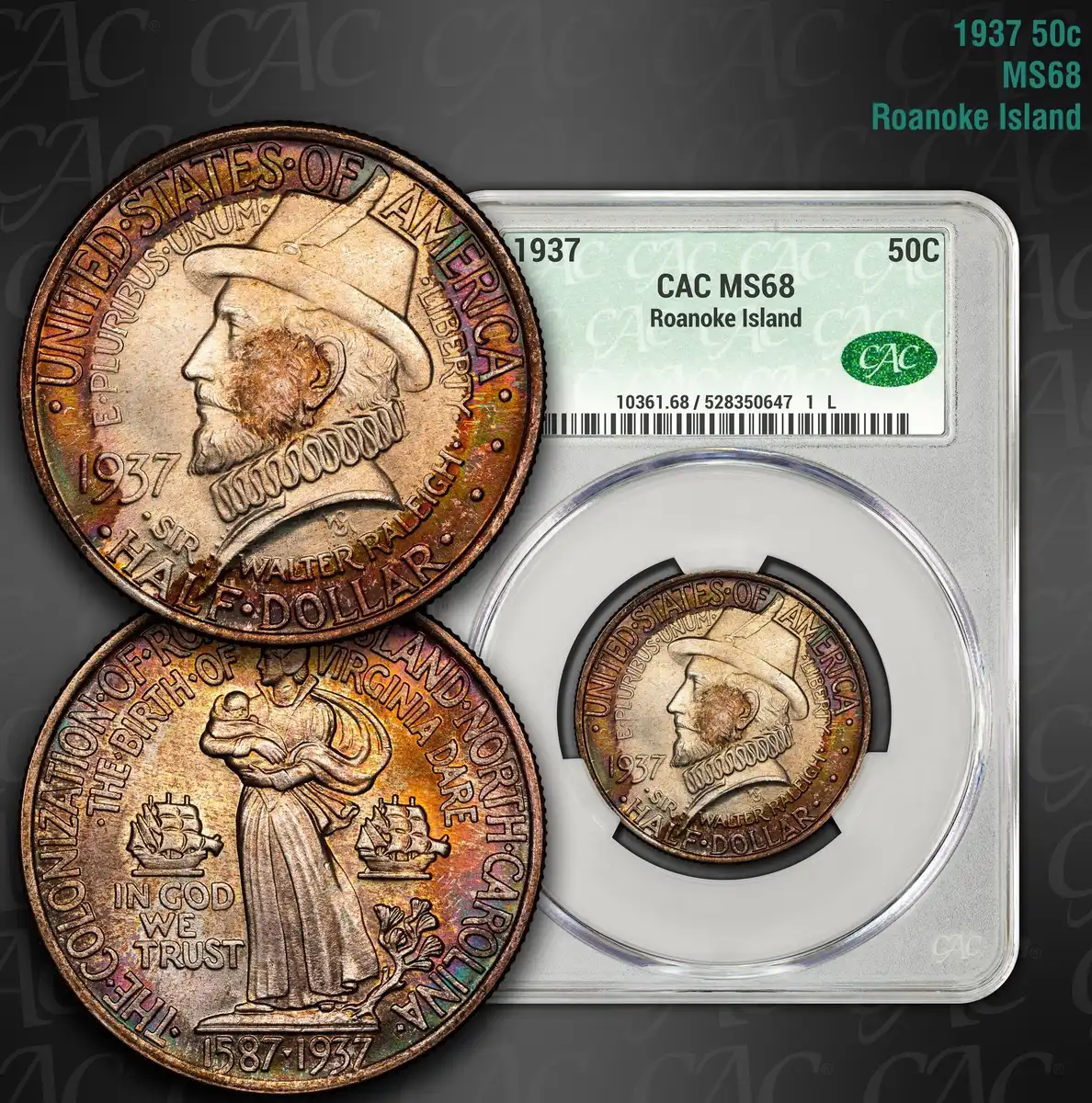 1937-Roanoke-Island-Half-Dollar-Commemorative-CAC-MS-68