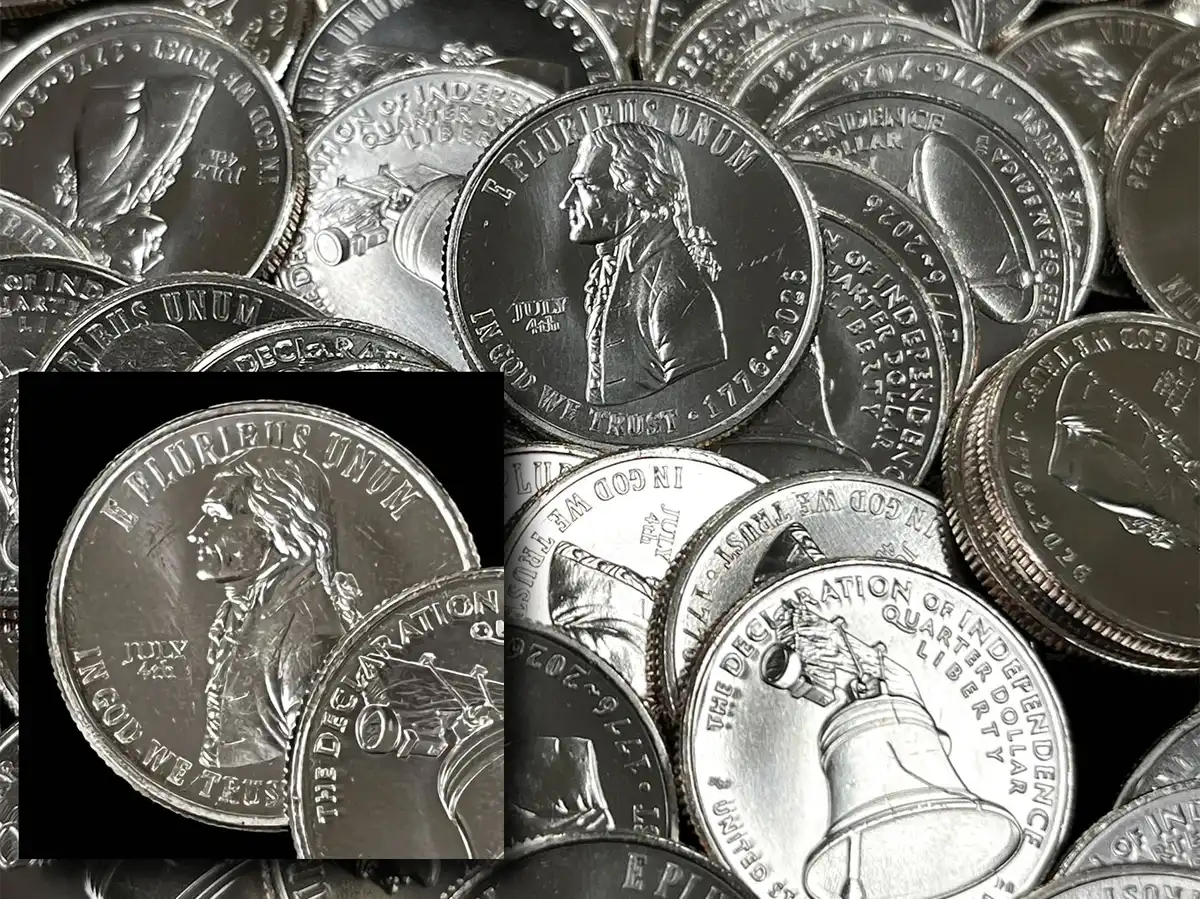 US-Mint-To-Produce-Limited-Edition-Fourth-Of-July-Privy-Marked-Declaration-Of-Independence-Quarters