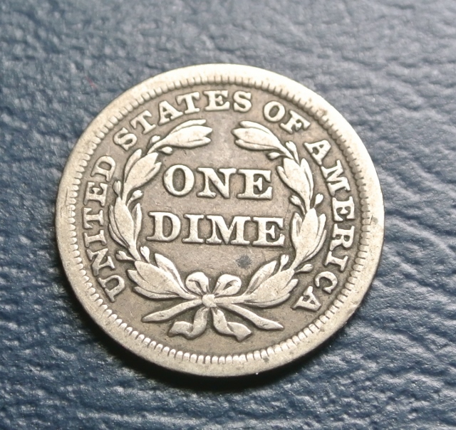 1857-Seated-Dime-For-Grading