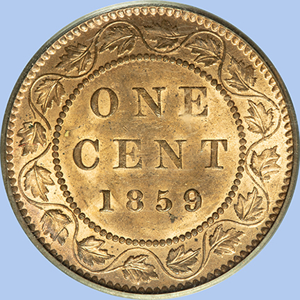 A-Comparison-Of-High-Grade-1859-W9/8-Cents